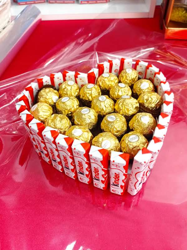 Tarta Kinder Ferrero