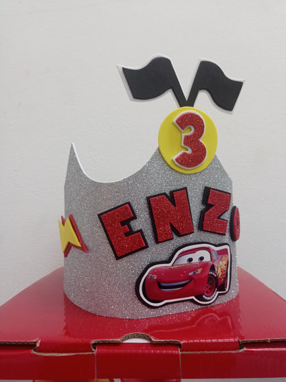 Corona cumpleaños personalizada