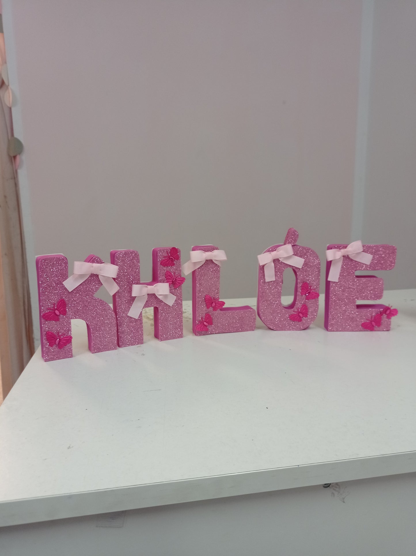 Letras 3D personalizadas