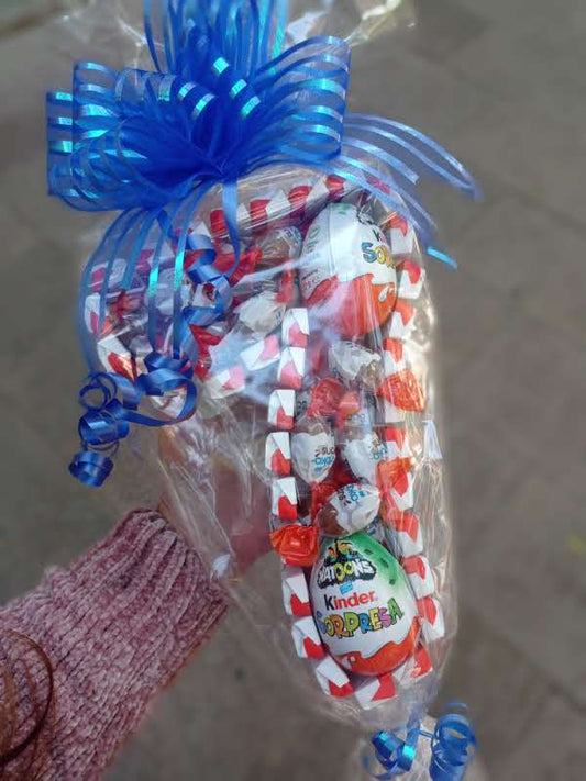 Tartas de numeros con chocolates