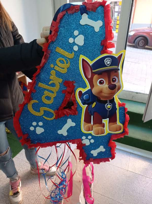 Piñata Numero 4 Patrulla Caninca