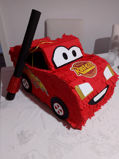 Piñata Cars Rayo McQueen  personalizada