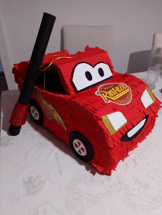 Piñata Cars Rayo McQueen  personalizada
