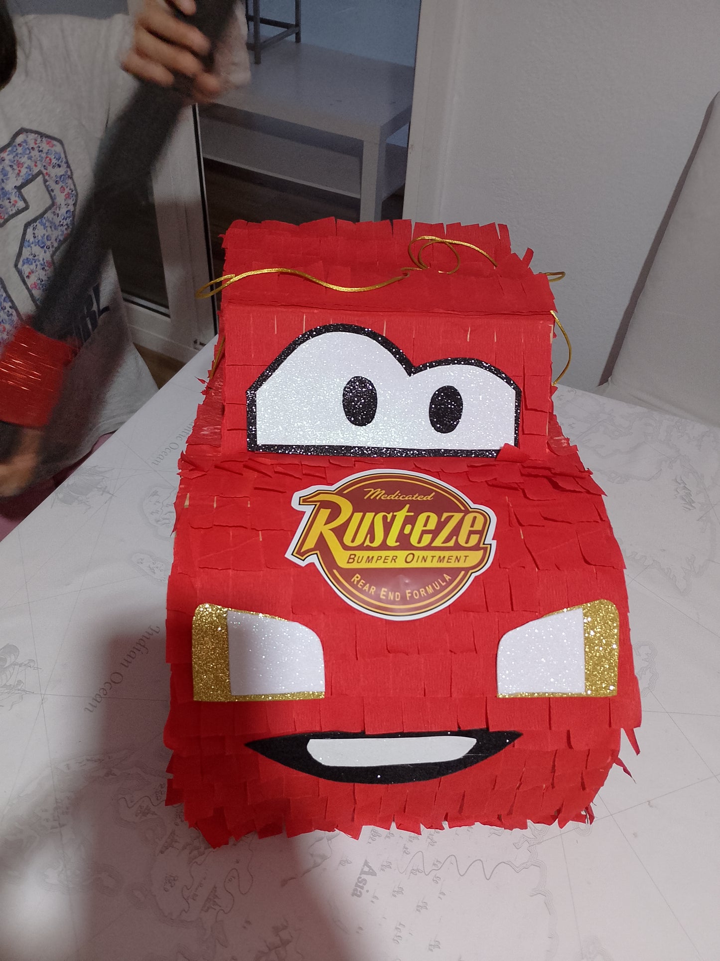 Piñata Cars Rayo McQueen  personalizada