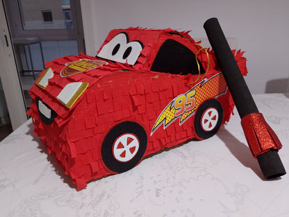 Piñata Cars Rayo McQueen  personalizada
