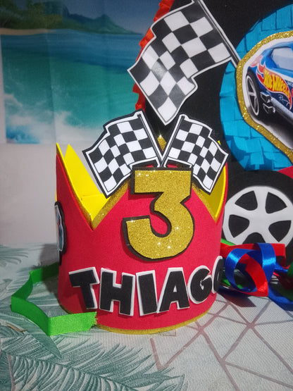 Corona cumpleaños personalizada