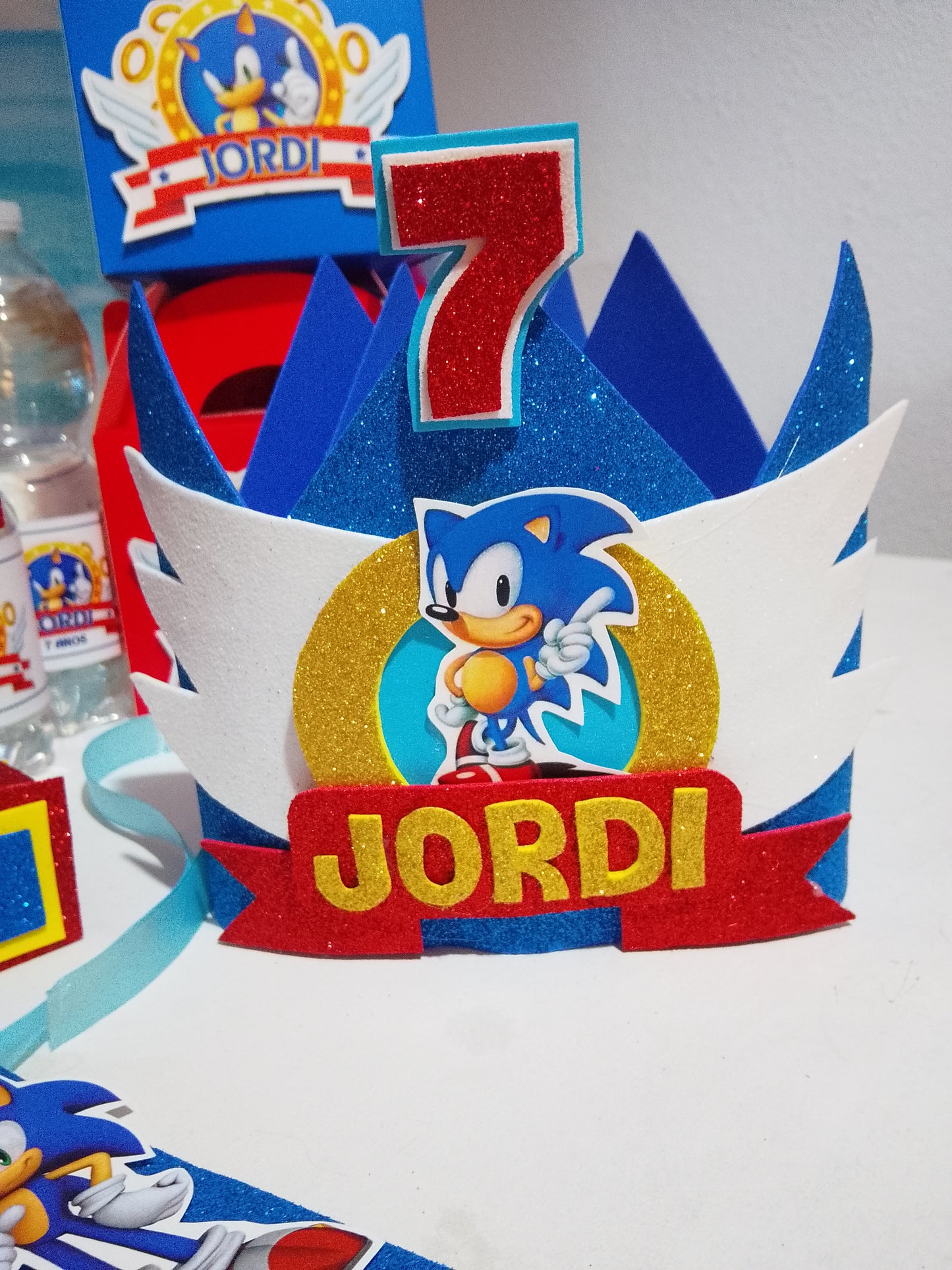 Corona cumpleaños personalizada