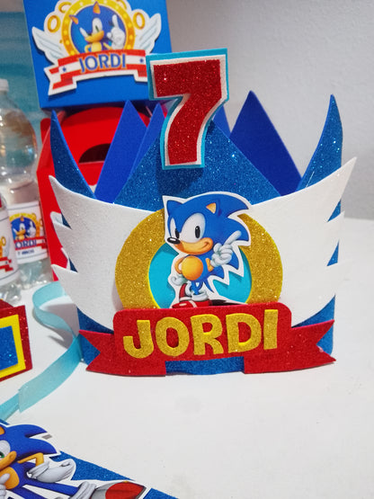 Corona cumpleaños personalizada