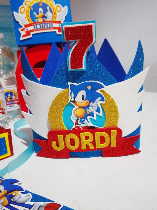 Corona cumpleaños personalizada